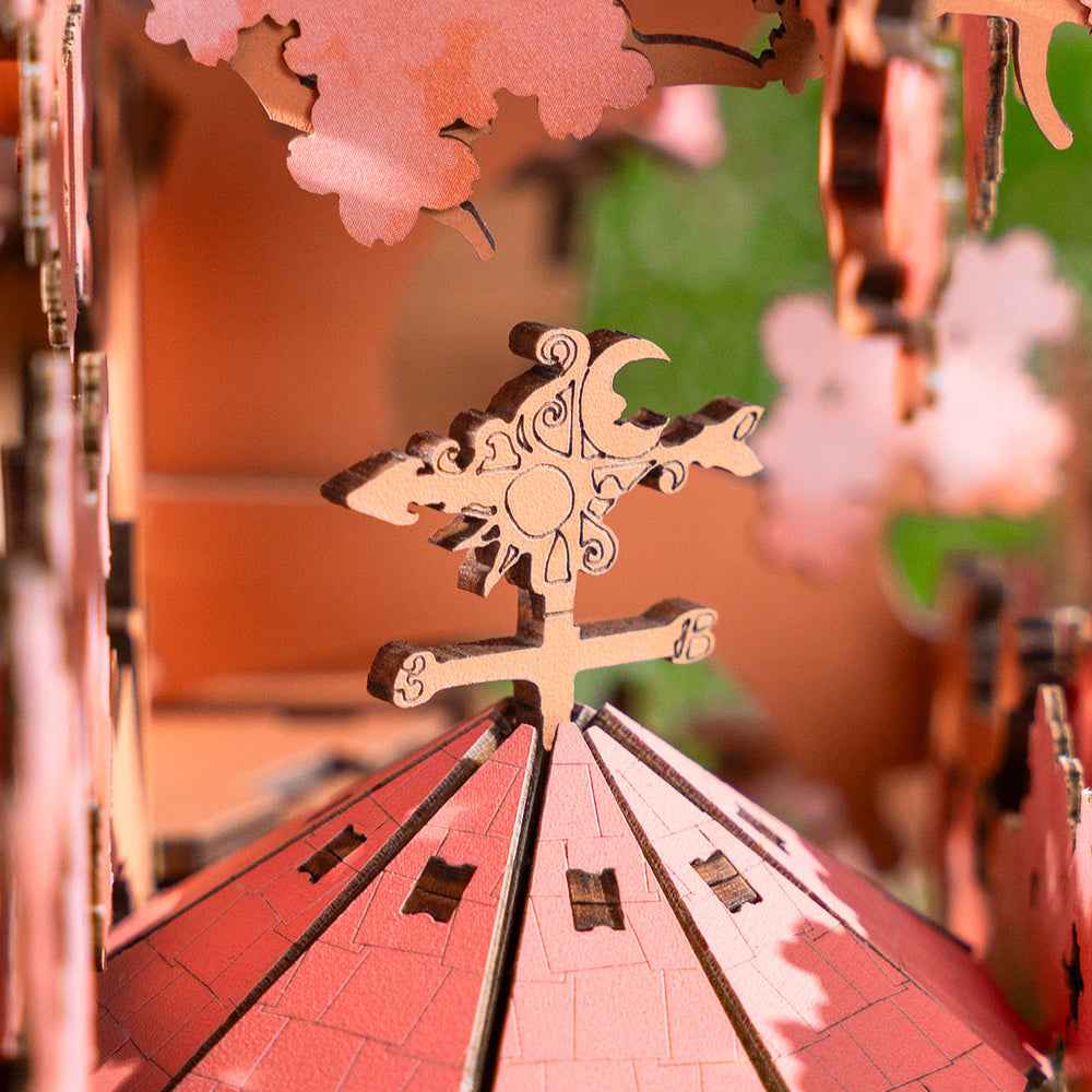 Robotime Rolife DIY Sakura Tree House - Image 5