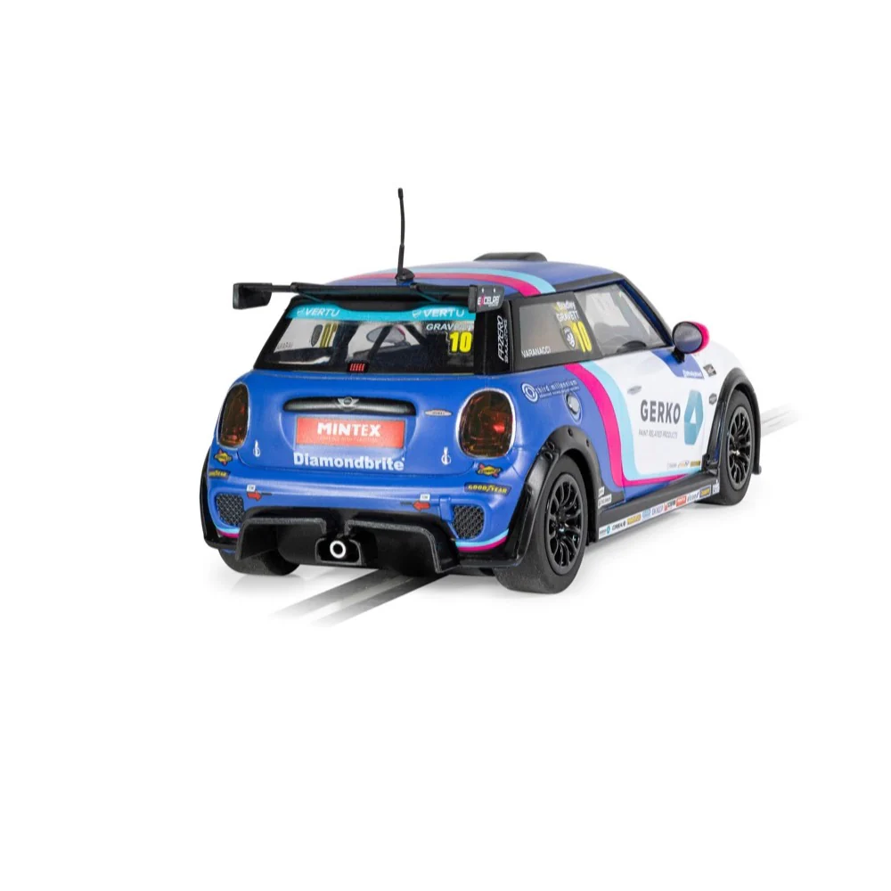 Scalextric C4410 Mini Cooper Slot Car - Bradley Gravett 2024 - Image 4