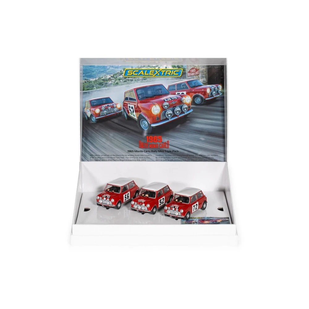 Scalextric C4488A 1965 Monte Carlo Rally Mini - Slot Car Triple Pack - Image 19