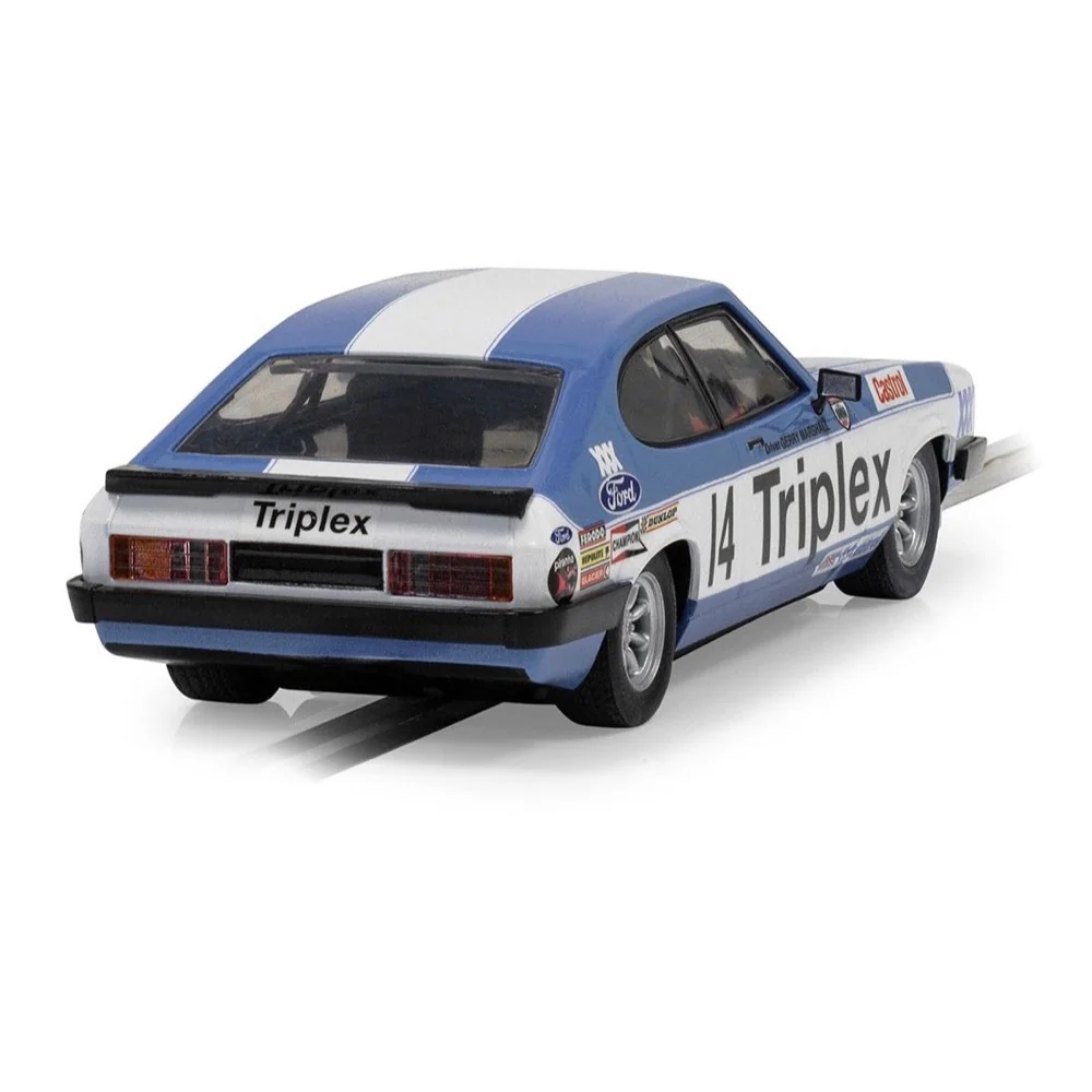 Scalextric C4544 Ford Capri MKIII Slot Car - Gerry Marshall - Image 4