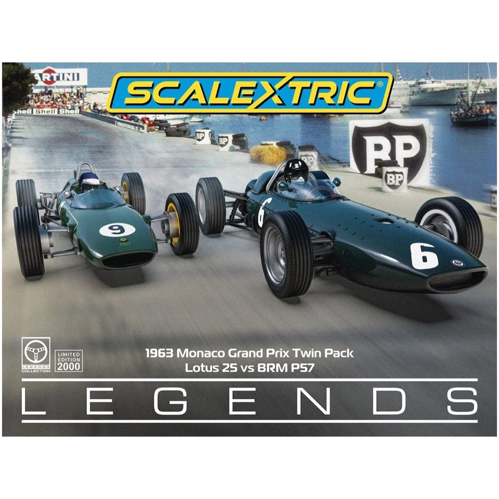 Scalextric C4580A 1963 Monte Carlo Grand Prix Slot Car Twin Car Pack - Image 13