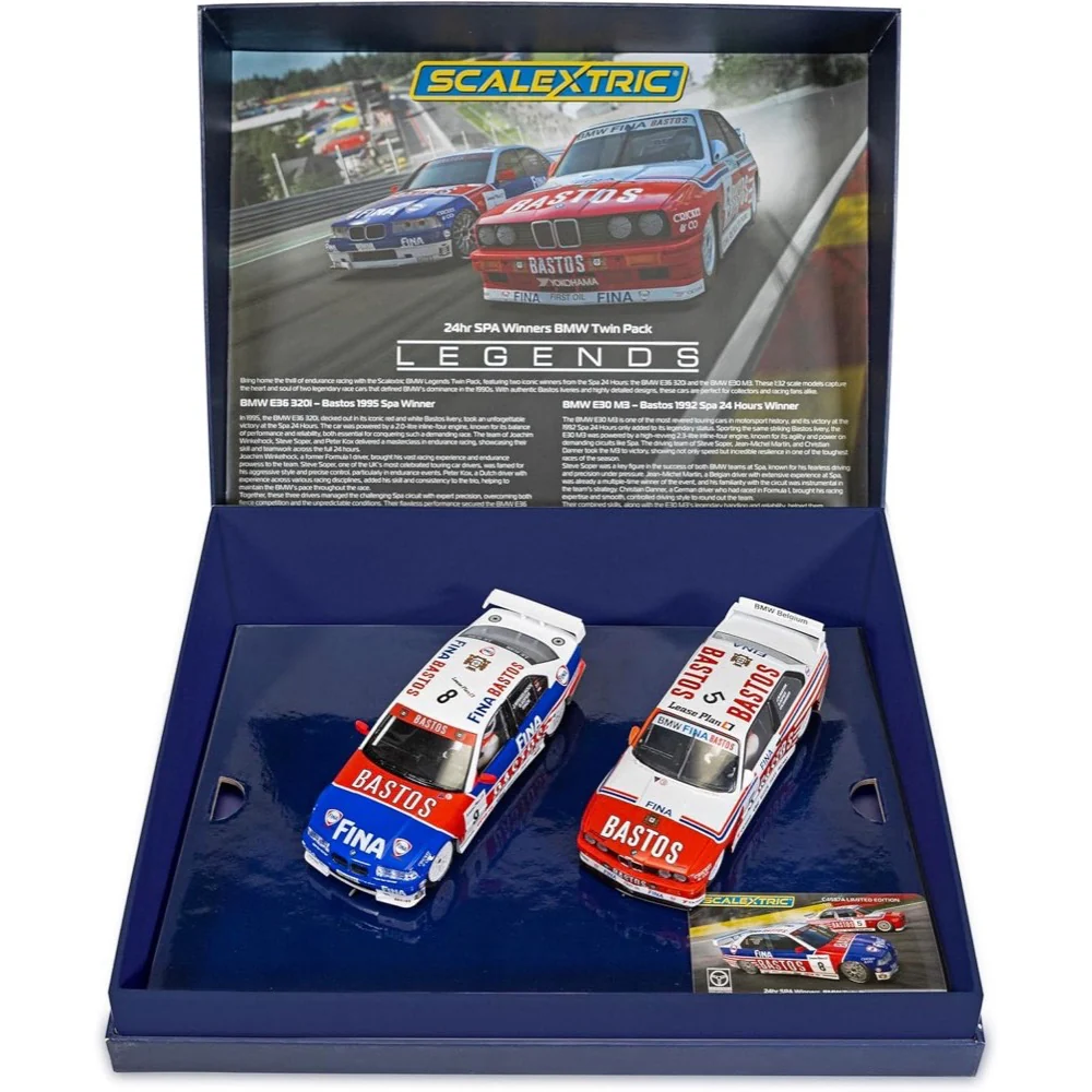 Scalextric C4587A Spa 24H Winners BMW Slot Car Twin Car Pack - Image 3