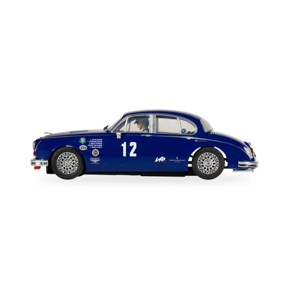 Scalextric C4596 Jaguar MK2 Slot Car - Grant Williams Racing - Image 2