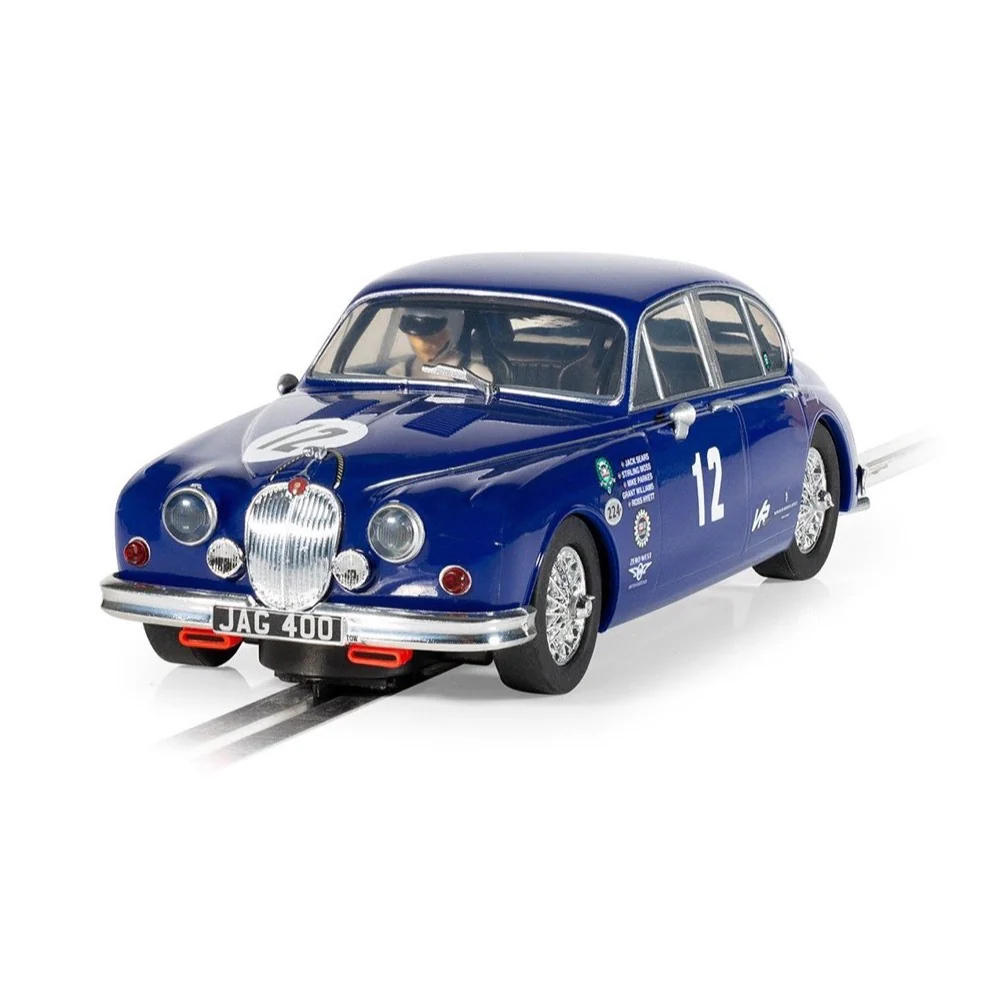 Scalextric C4596 Jaguar MK2 Slot Car - Grant Williams Racing - Image 3