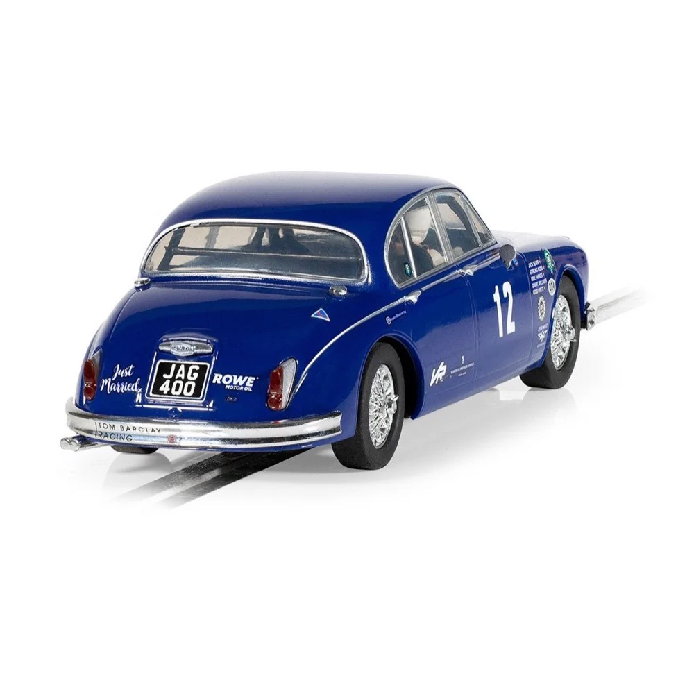 Scalextric C4596 Jaguar MK2 Slot Car - Grant Williams Racing - Image 4