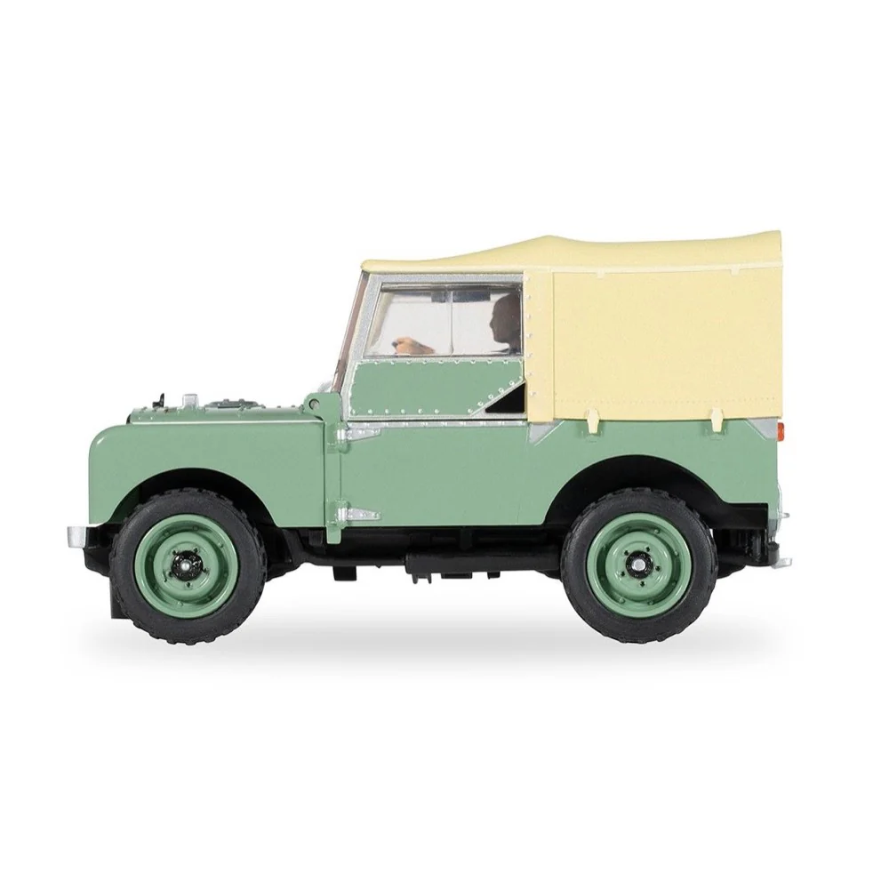 Scalextric C4600 Land Rover Series 1 Slot Car HUE166 - Image 2