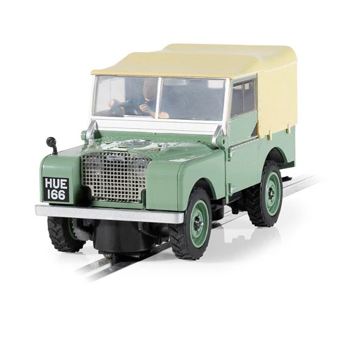 Scalextric C4600 Land Rover Series 1 Slot Car HUE166 - Image 3