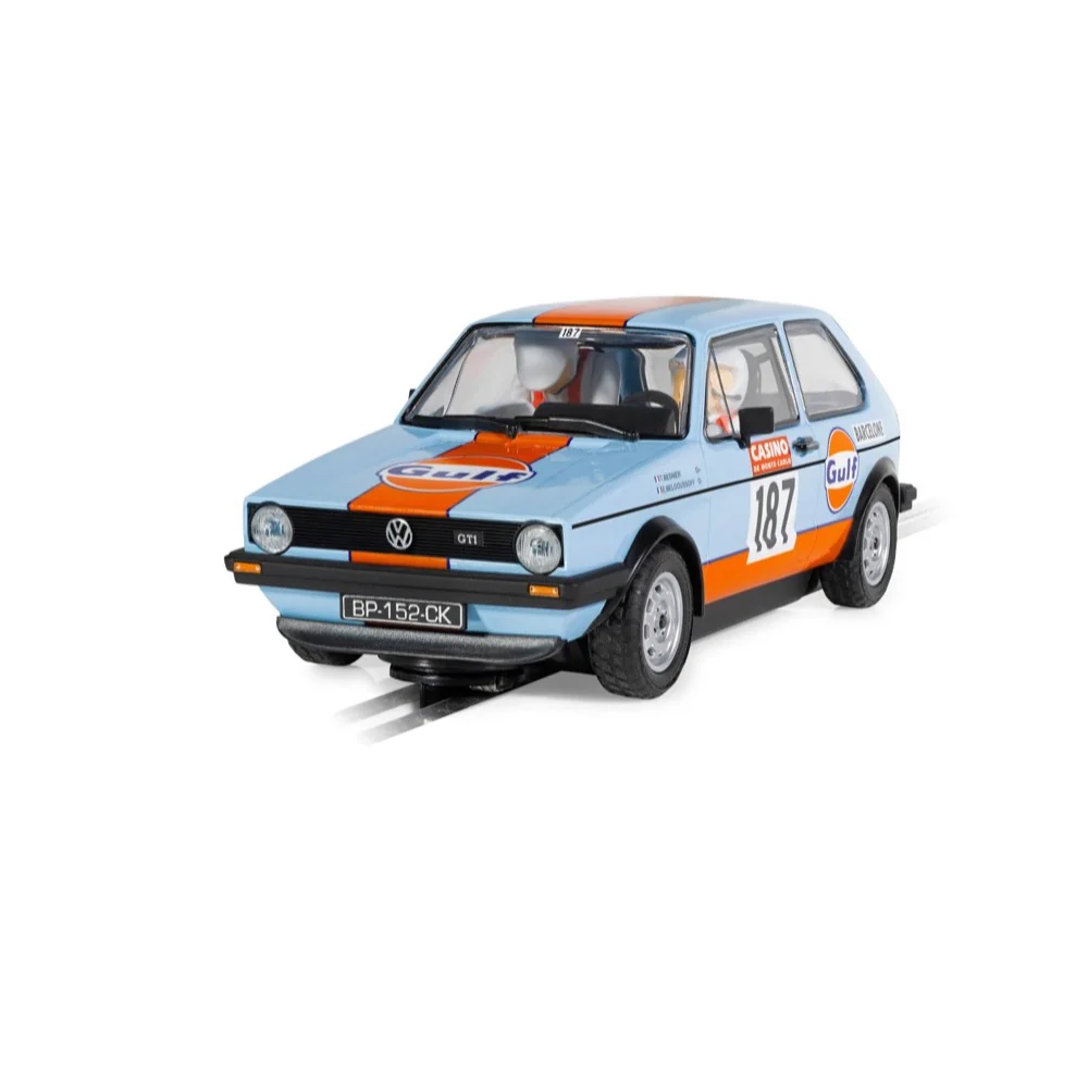 Scalextric C4609 Volkswagen Golf Slot Car - Gulf Edition - Image 3