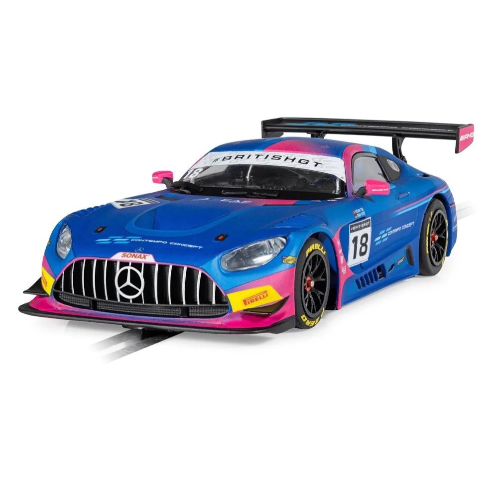 Scalextric C4623 Mercedes AMG GT3 Slot Car - British GT 2024 - 2Seas Motorsport - Image 3