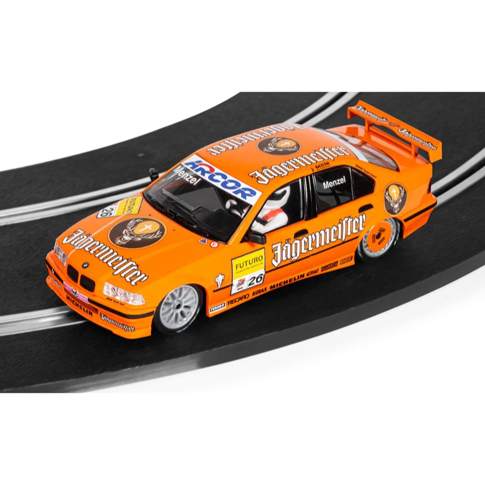 Scalextric C4624 BMW 320i Slor Car - STW 1998 - Jagermeister - Image 7