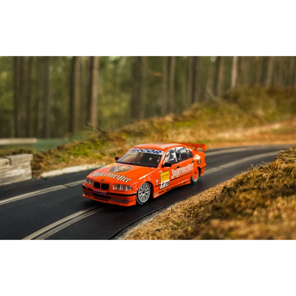 Scalextric C4624 BMW 320i Slor Car - STW 1998 - Jagermeister - Image 8