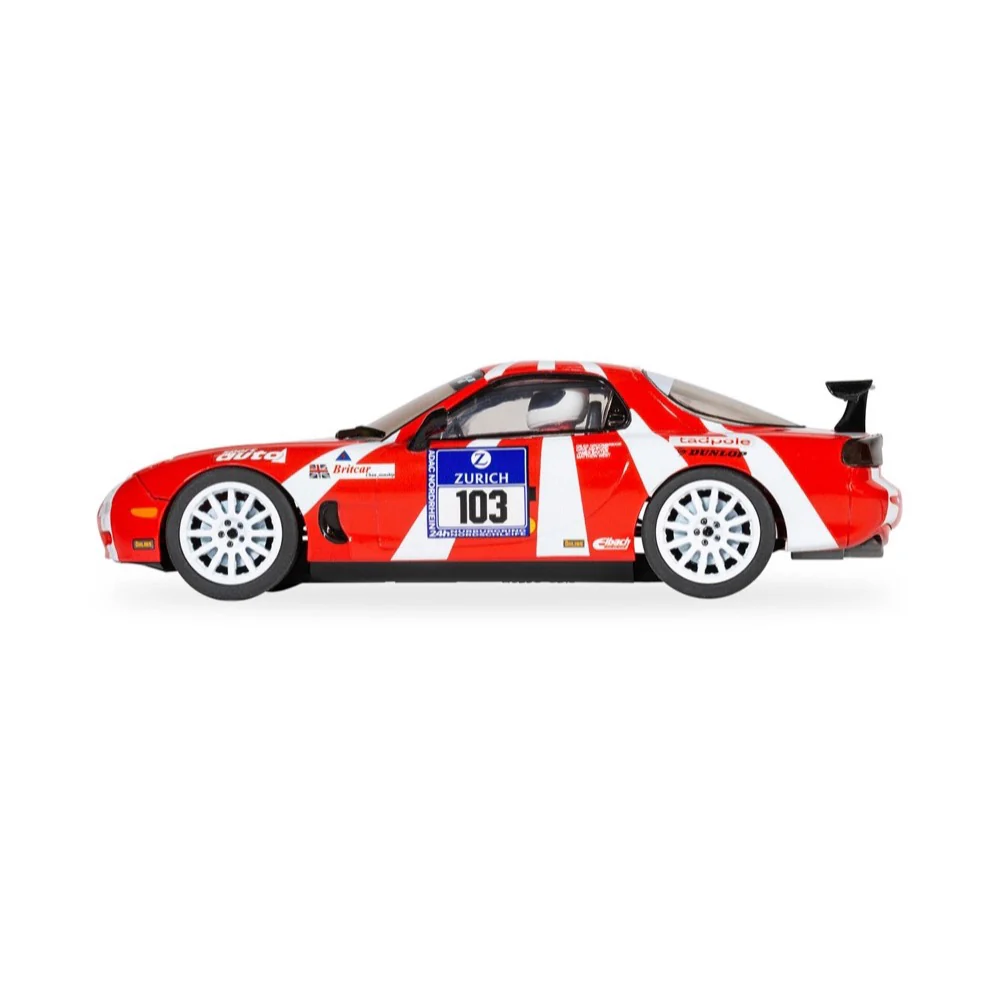 Scalextric C4626 Mazda RX7 FD Slot Car - Nurburgring 24 2007 - Image 2