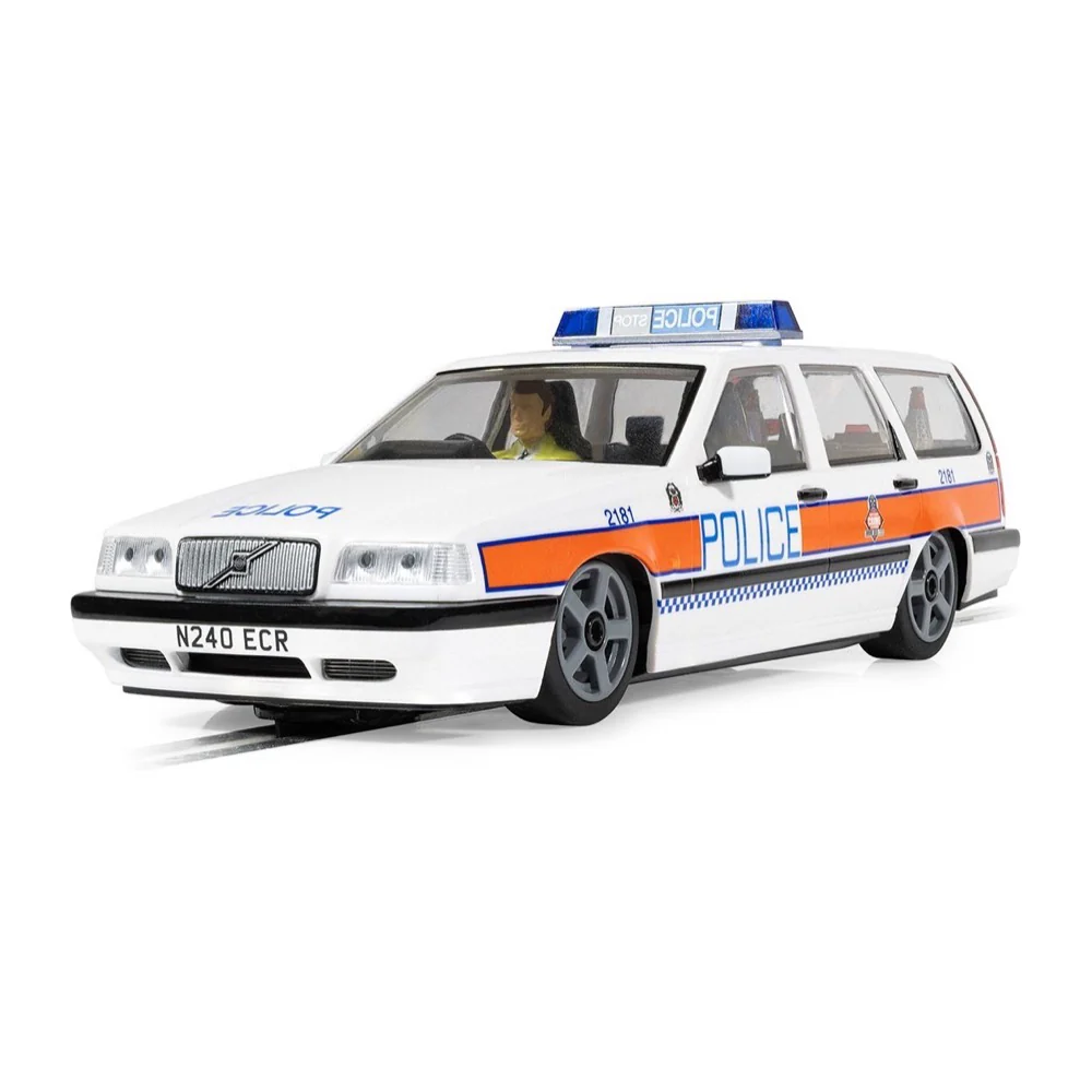 Scalextric C4627 Volvo 850 Estate Slot Car - Police Edition