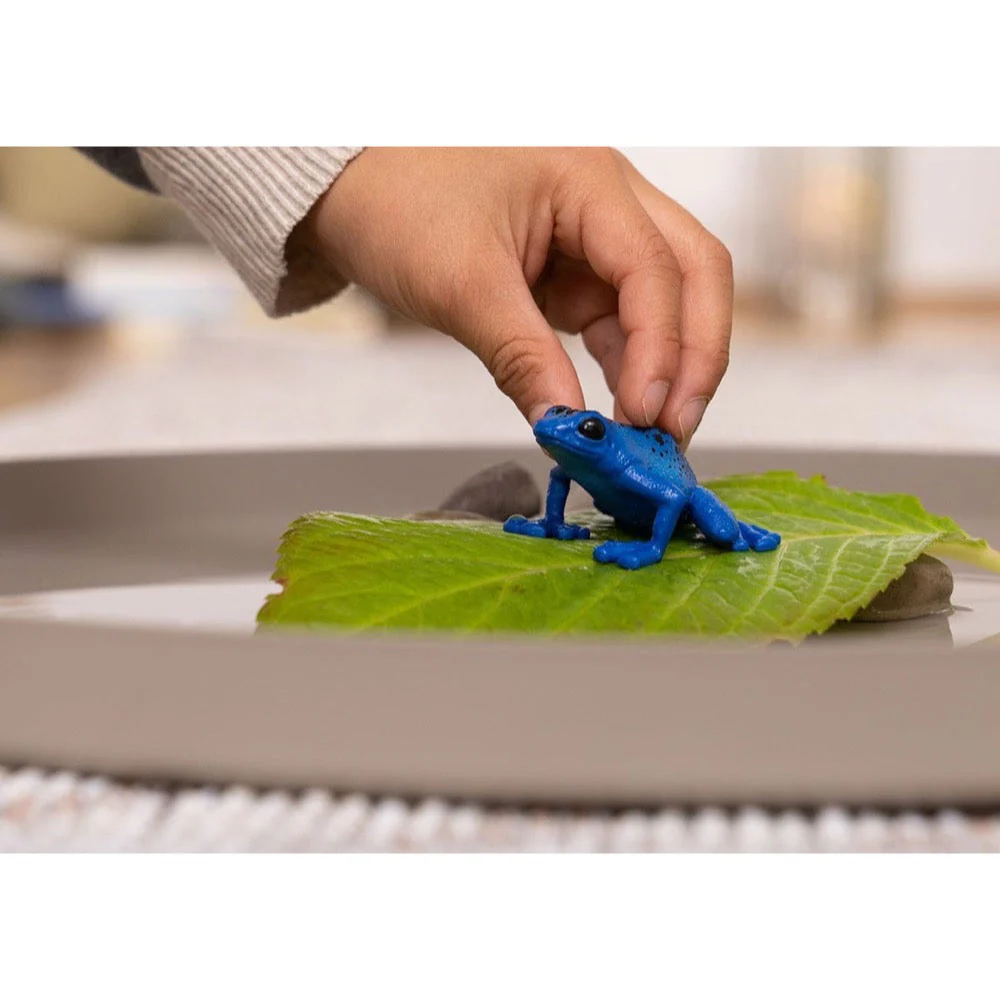 Schleich 14864 Blue Poison Dart Frog - Image 2