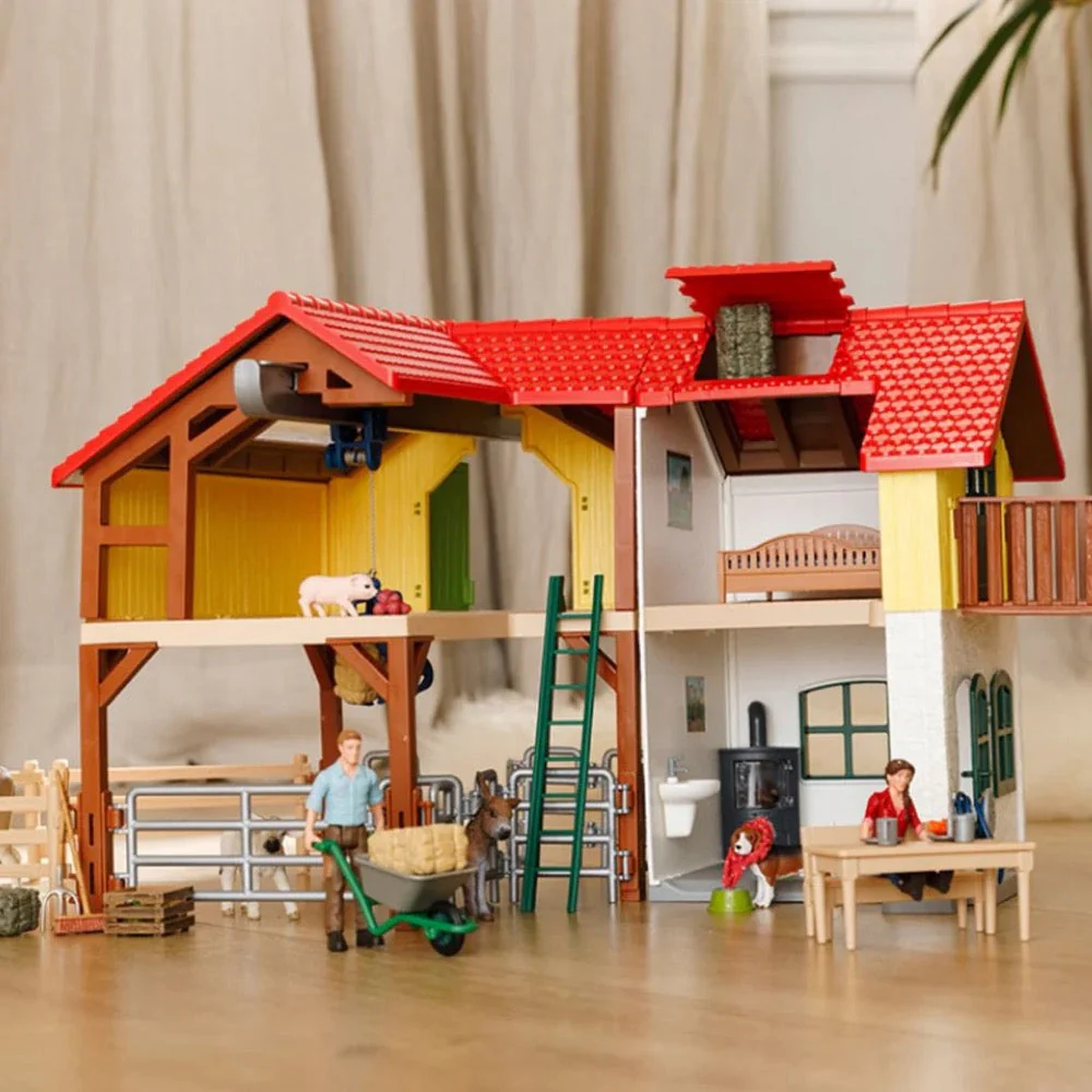 Schleich 42407 Large Farm House - Image 10