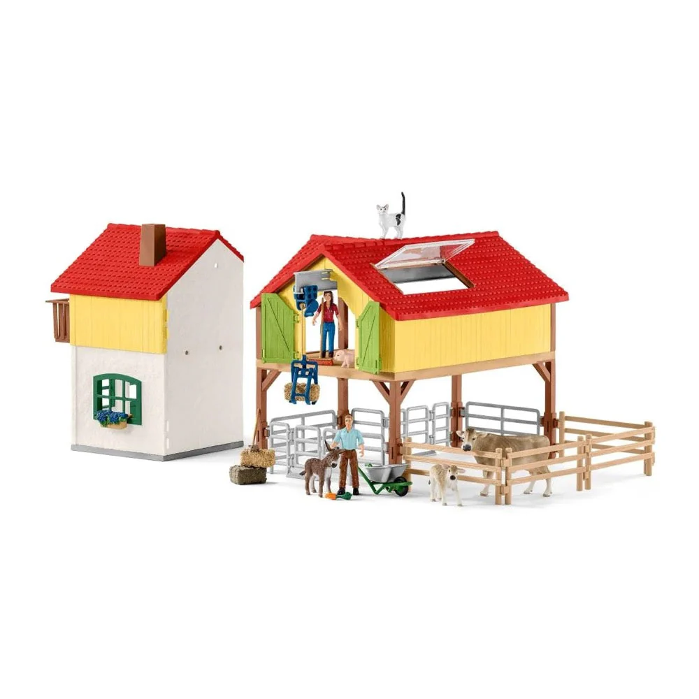 Schleich 42407 Large Farm House - Image 5
