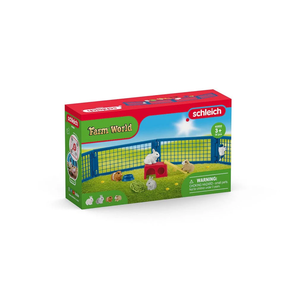 Schleich 42500 Rabbit And Guinea Pig Hutch - Image 12
