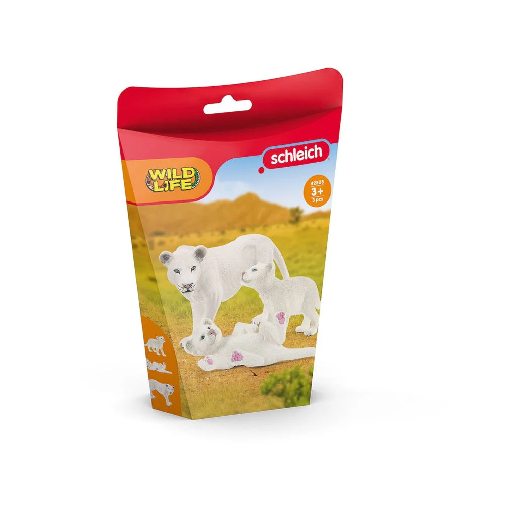 Schleich 42505 Lion Mother with Cubs - Image 7