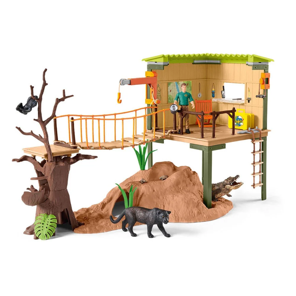 Schleich 42507 Wild Life Ranger Adventure Station