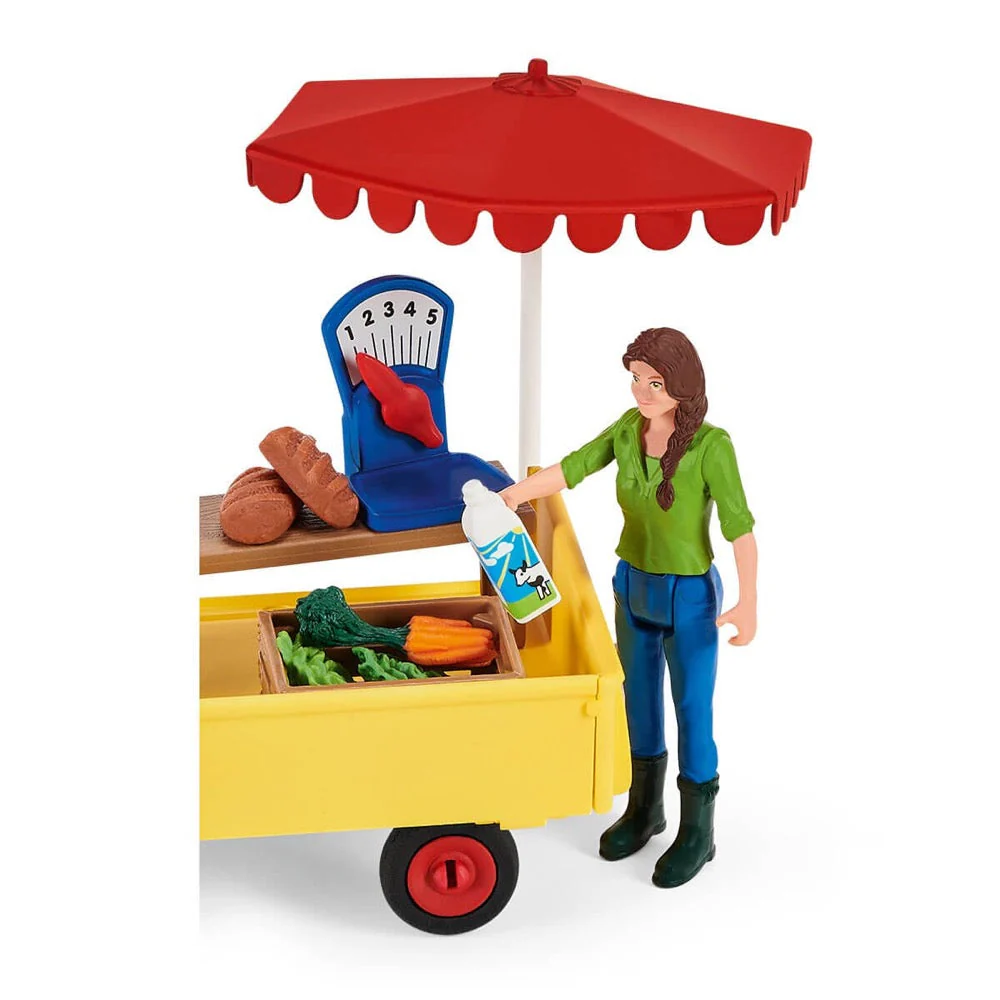 Schleich 42528 Sunny Day Mobile Farm Stand - Image 3