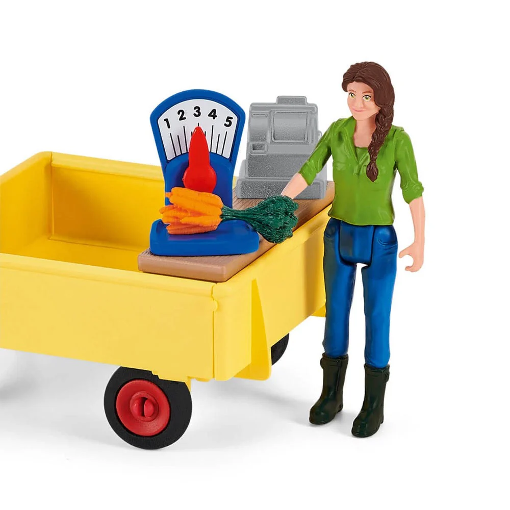 Schleich 42528 Sunny Day Mobile Farm Stand - Image 4