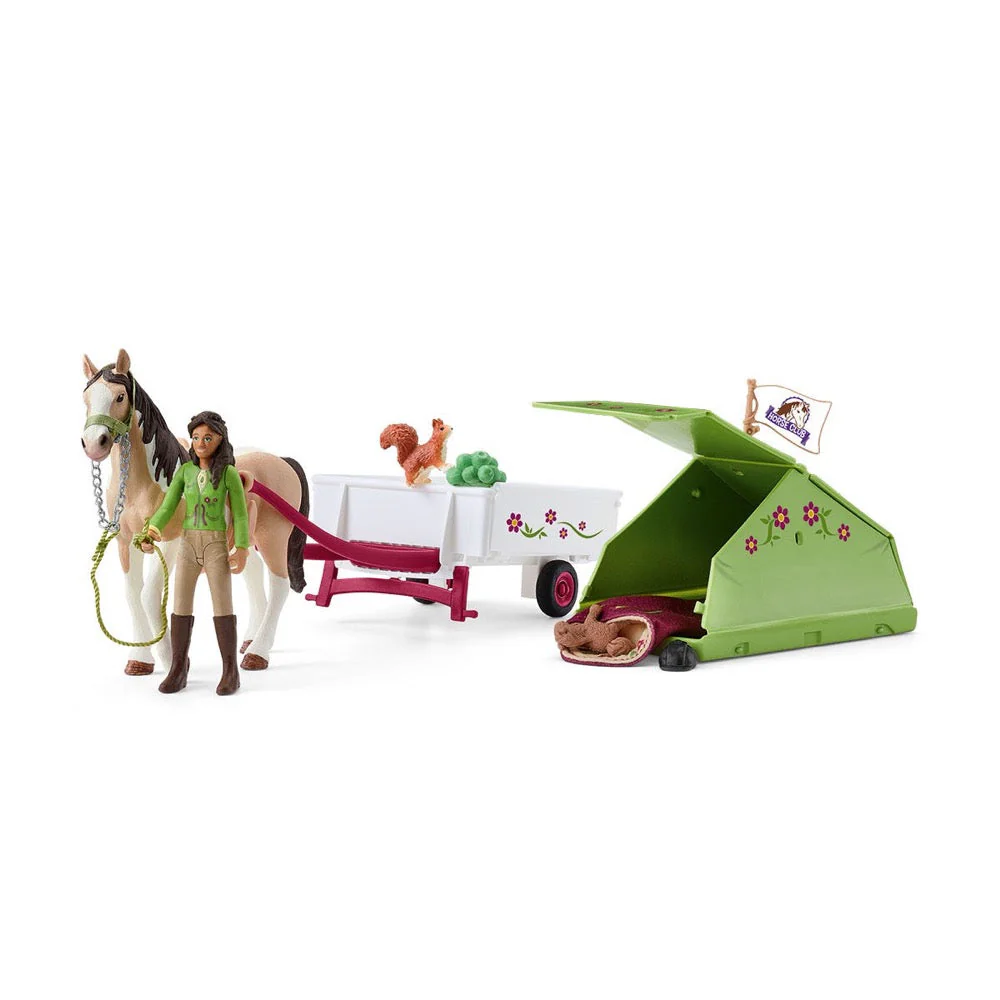 Schleich 42533 Horse Club Sarah's Camping Adventure - Image 2