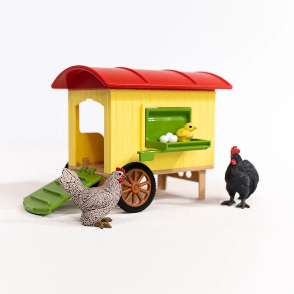 Schleich 42572 Mobile Chicken Coop - Image 4