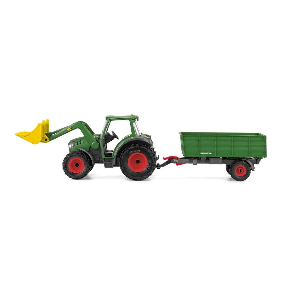 Schleich 42608 Tractor with Trailer - Image 2