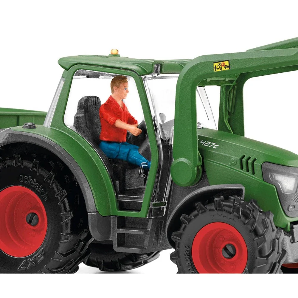 Schleich 42608 Tractor with Trailer - Image 5