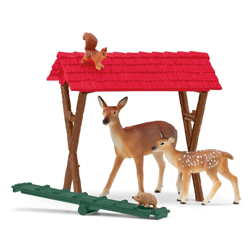 Schleich 42658 Feeding the Forest Animals - Image 4
