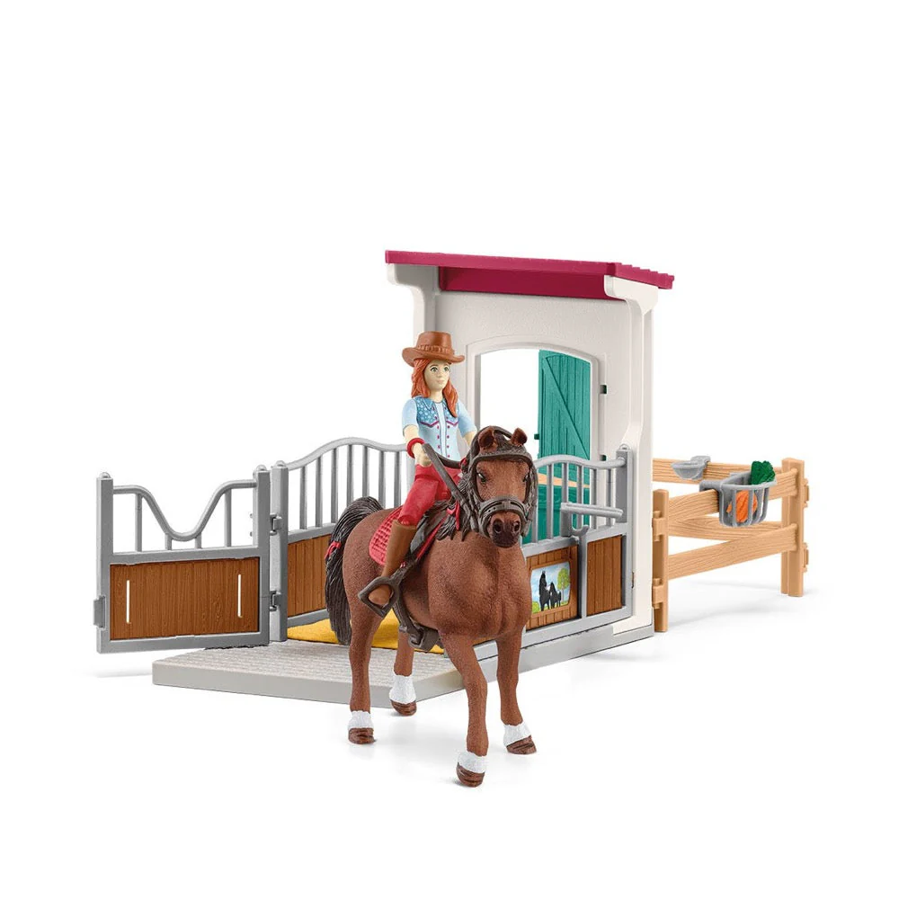Schleich 42710 Horsebox Hannah & Cayenne