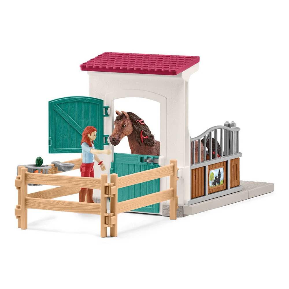 Schleich 42710 Horsebox Hannah & Cayenne - Image 2