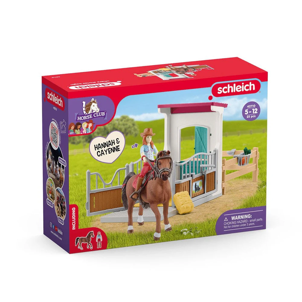 Schleich 42710 Horsebox Hannah & Cayenne - Image 3