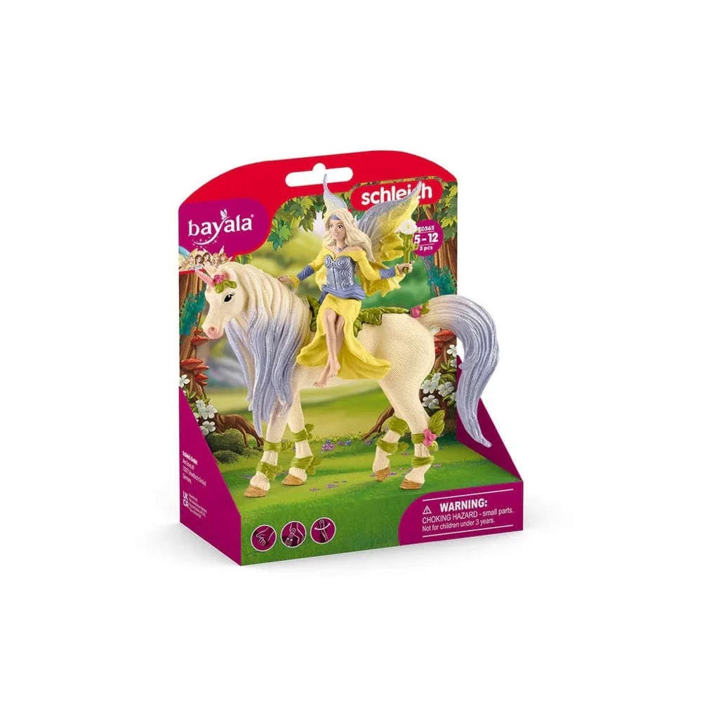 Schleich 70565 Fairy Sera with Blossom Unicorn - Image 2