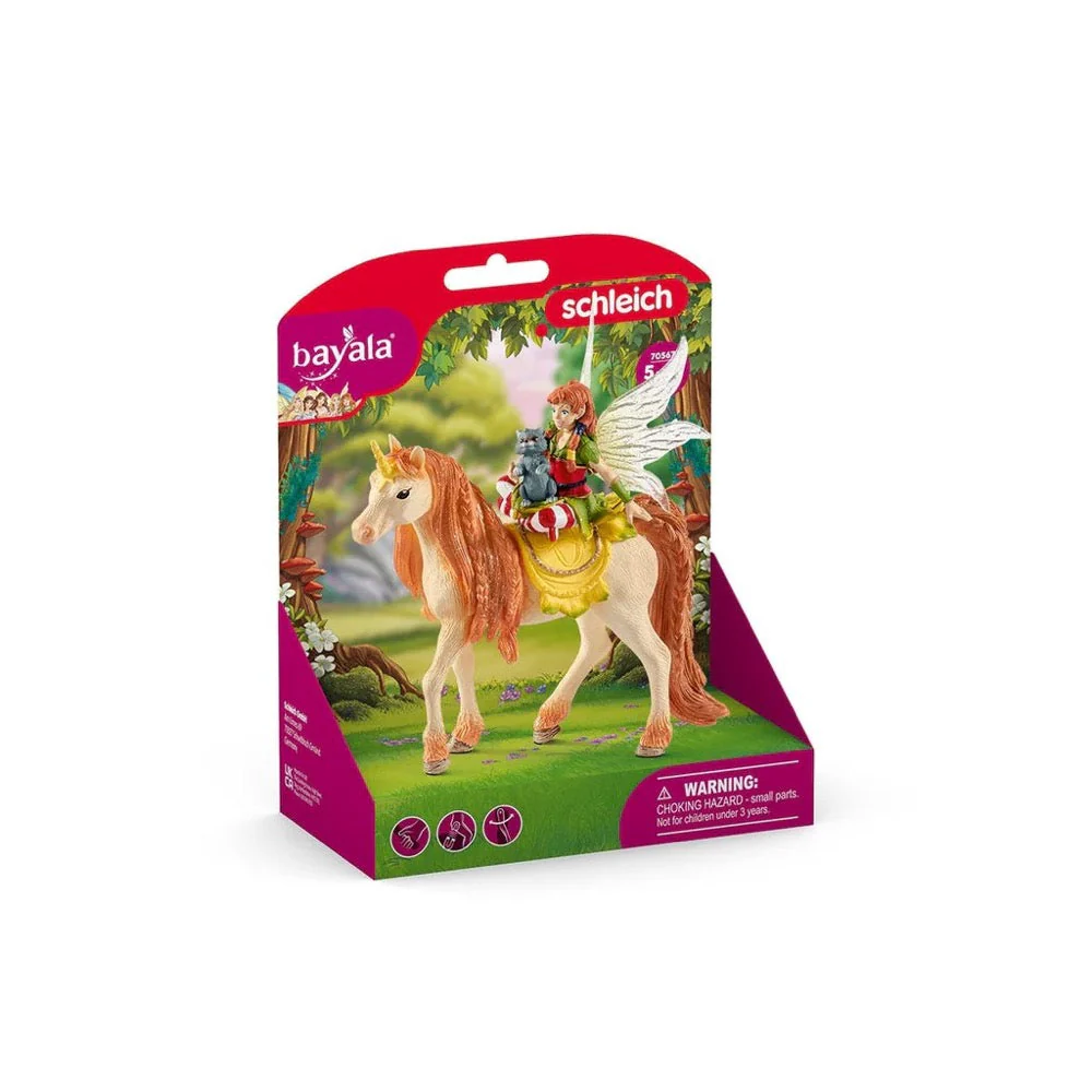 Schleich 70567 Fairy Marween with Glitter Unicorn - Image 2