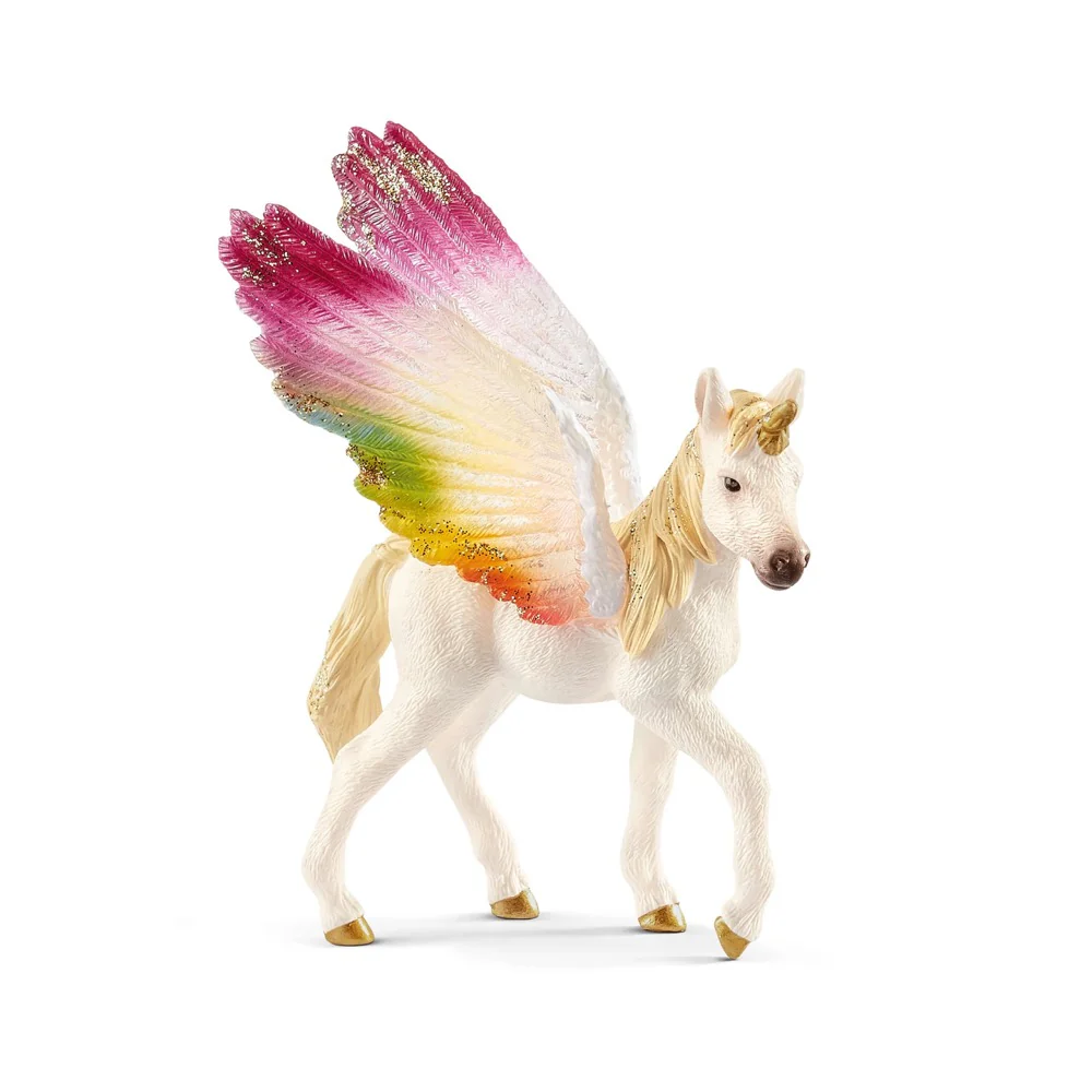 Schleich 70577 Winged Rainbow Unicorn Foal