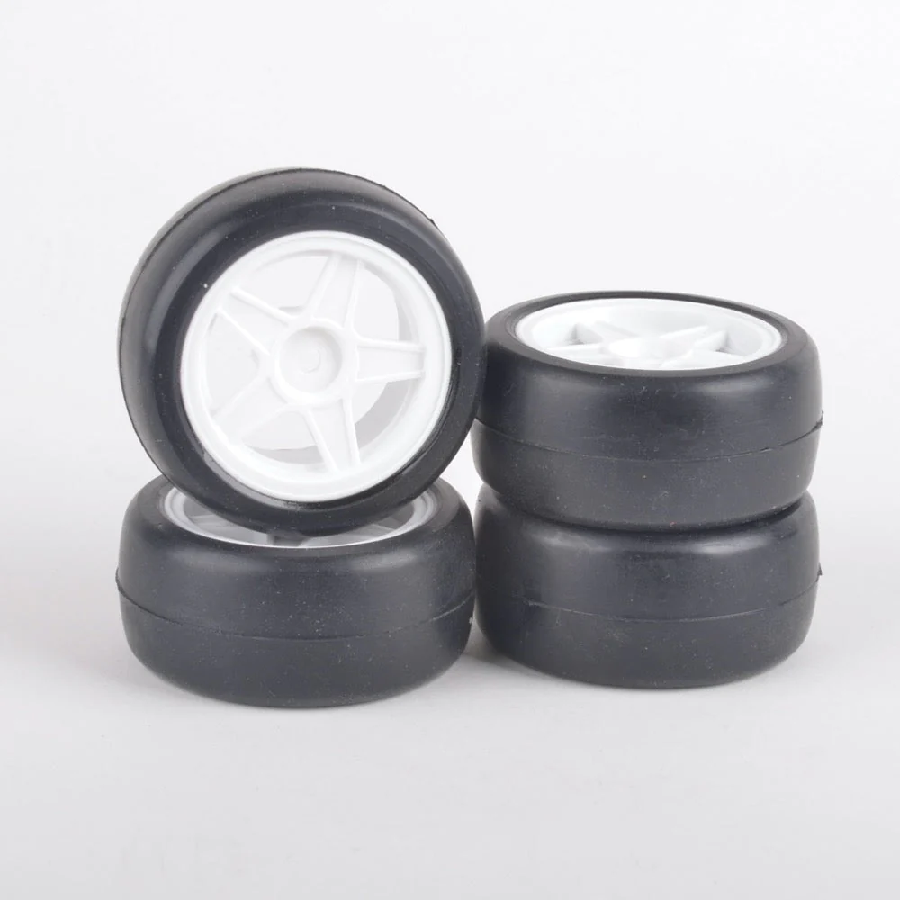 Schumacher RU1074 Rush Mini Tyres 28 Round Pre-Glu