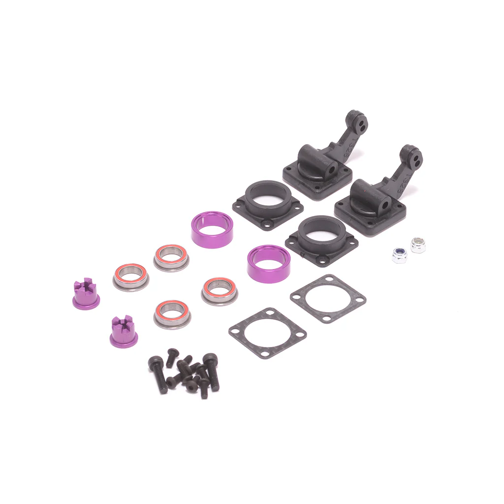 Schumacher U8817 Twin Bearing Front Hub Carrier Set (pr) C2W