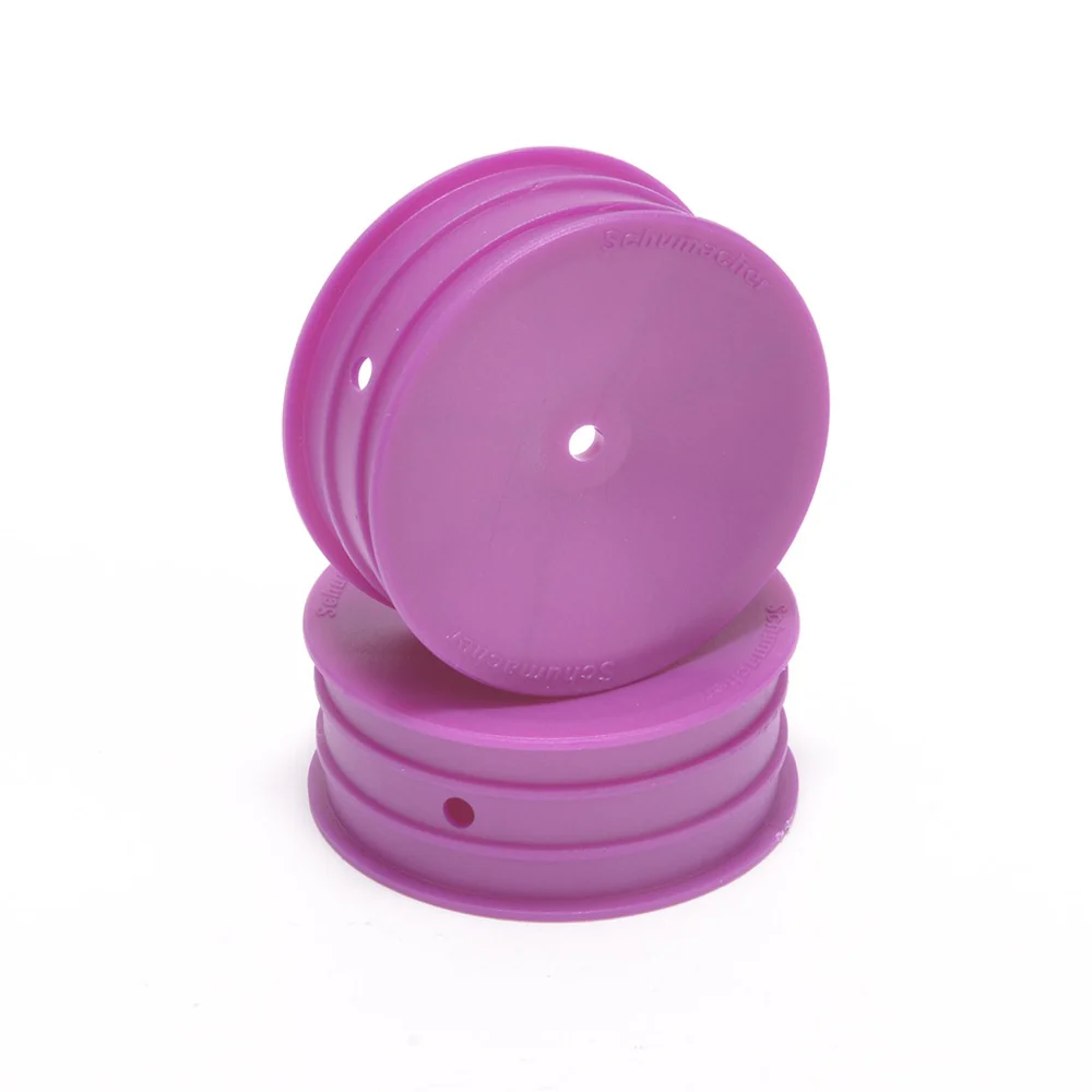 Schumacher U9373 Wheel Hex Front Med 2WD Purple pr