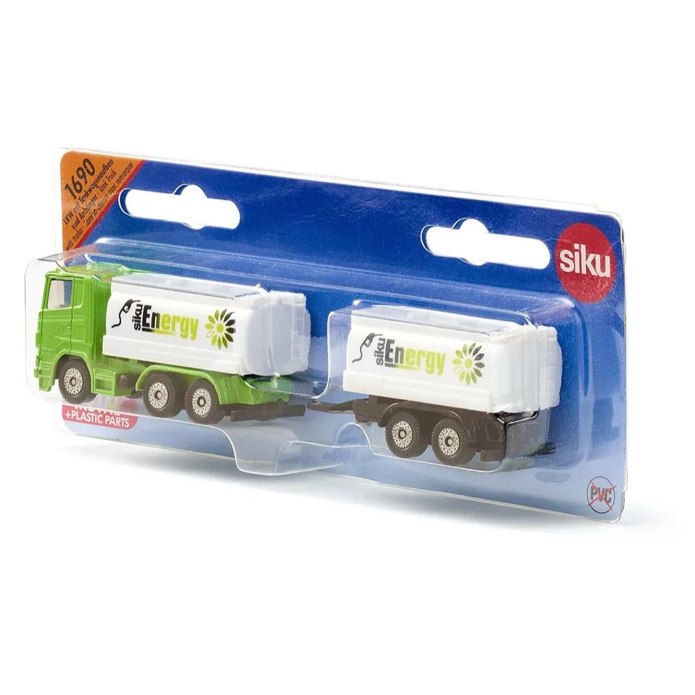 Siku 1690 Truck with Tank Truck - Image 4
