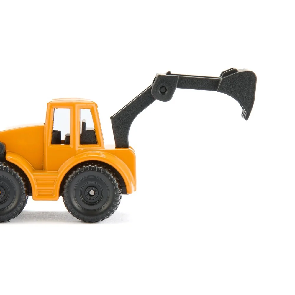 Siku 1761 1/87 MAN Truck with Backhoe Loader - Image 3