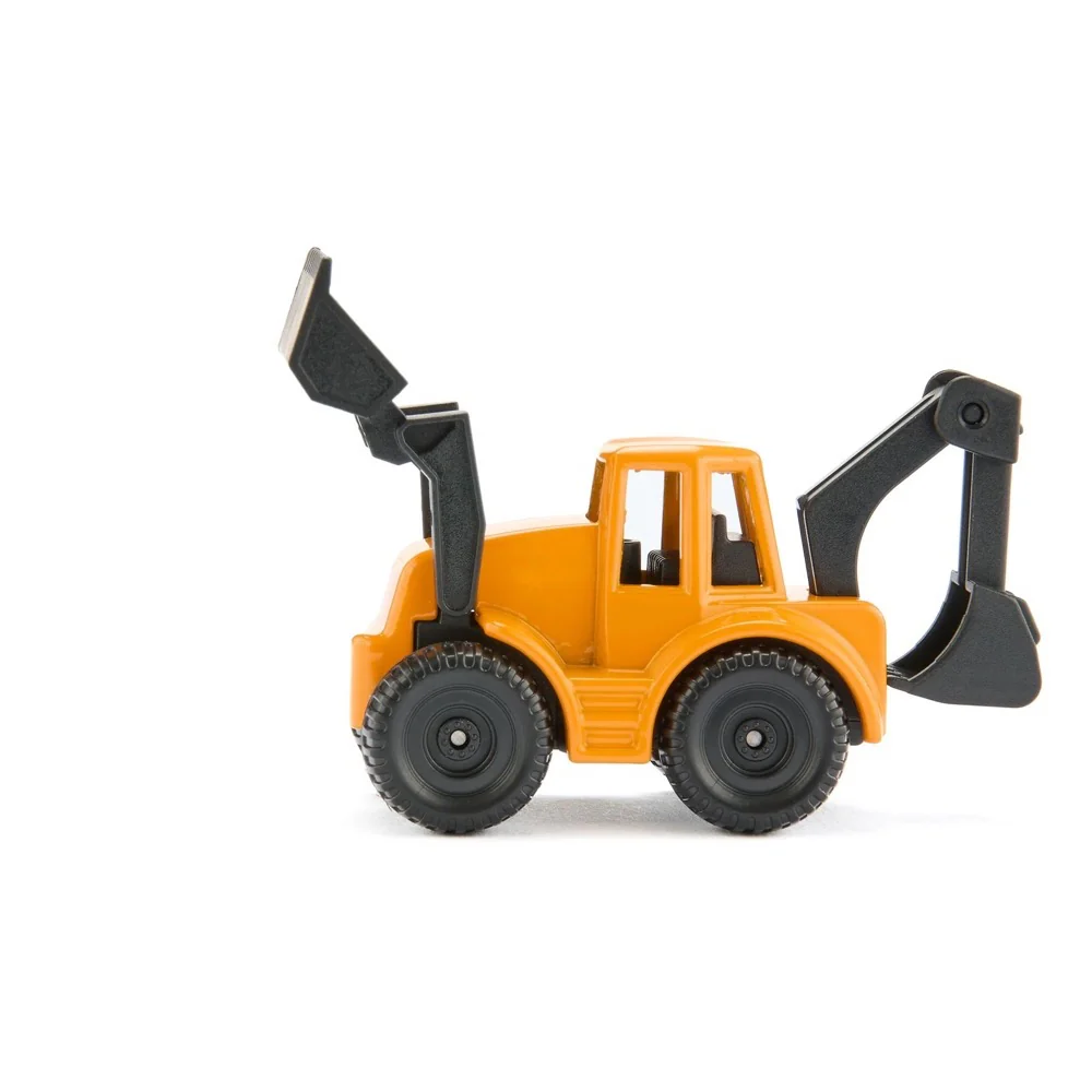 Siku 1761 1/87 MAN Truck with Backhoe Loader - Image 4