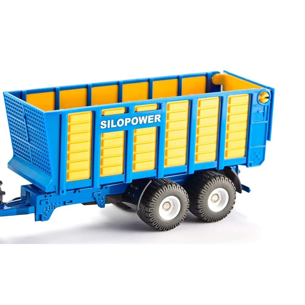 Siku 1947 1/50 New Holland Knicklenker with Silage Trailer - Image 3