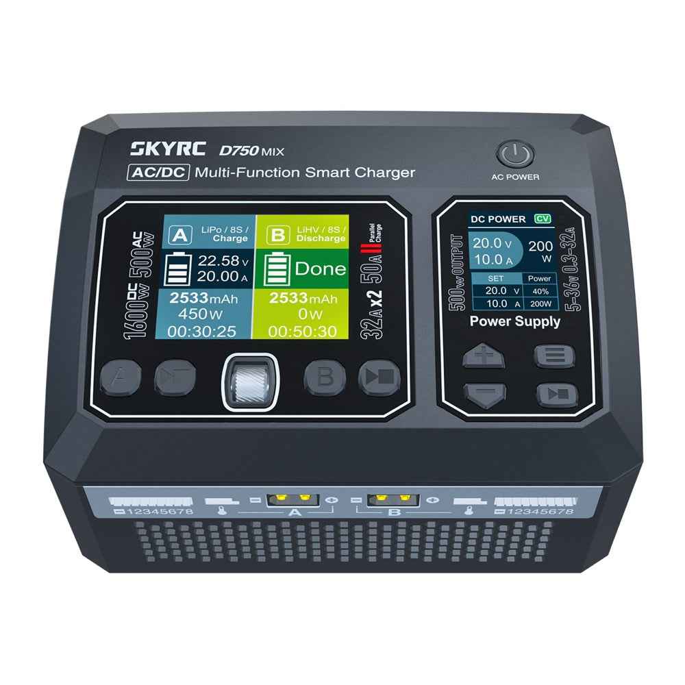 Sky RC 100201 D750 MIX LiPo 1-8s 32A 500W AC Charger - Image 3