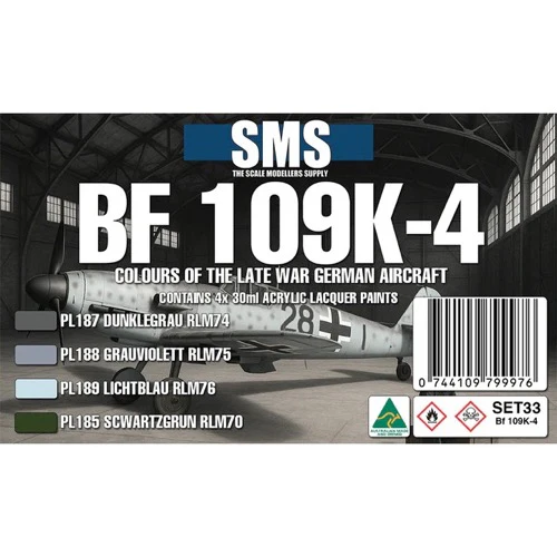 SMS SET33 BF 109K-4 Colour Set