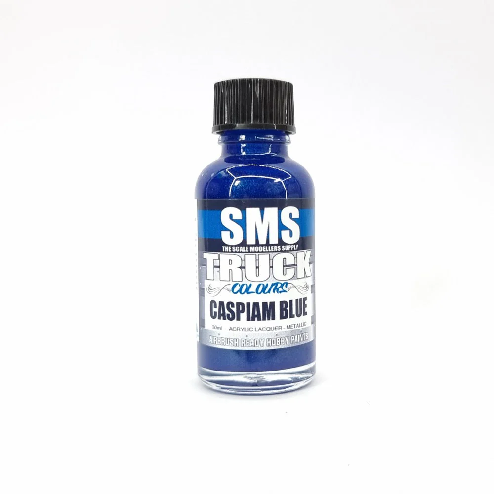 SMS ZPT08 Truck Colour Acrylic Lacquer Caspiam Blue Paint 30 ml