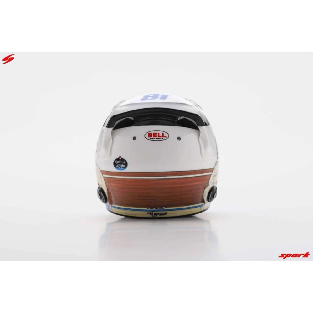 Spark 5HF213 1/5 McLaren Formula 1 Team Oscar Piastri Japanese GP 2025 Resin Model Helmet - Image 8