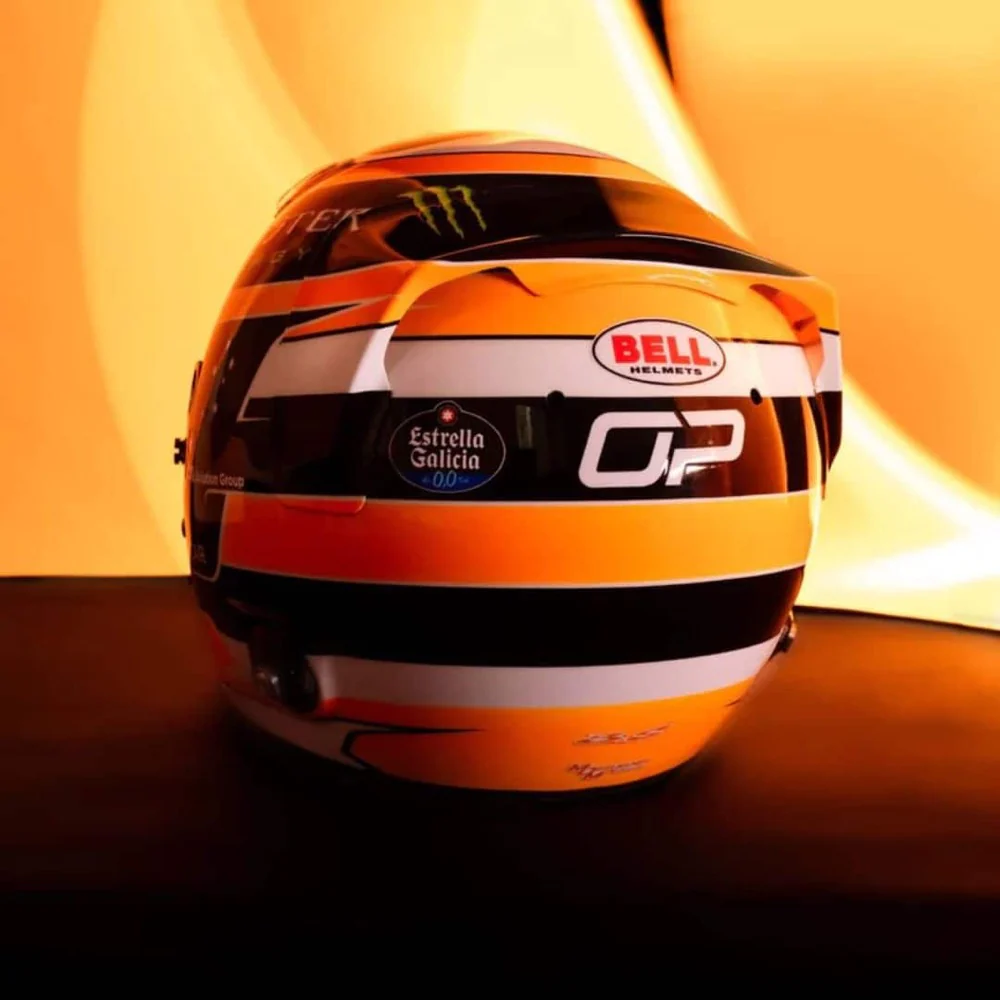 Spark 5HF214 1/5 McLaren Formula 1 Team Oscar Piastri Monaco GP 2025 Resin Model Helmet - Image 5