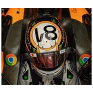 Spark 5HF214 1/5 McLaren Formula 1 Team Oscar Piastri Monaco GP 2025 Resin Model Helmet - Image 7