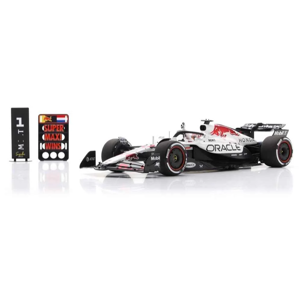 Spark SP18S1004 1/18 Red Bull Racing RB21 No.1 Oracle Red Bull Racing Winner Japanese GP 2025 Max Verstappen - Image 5